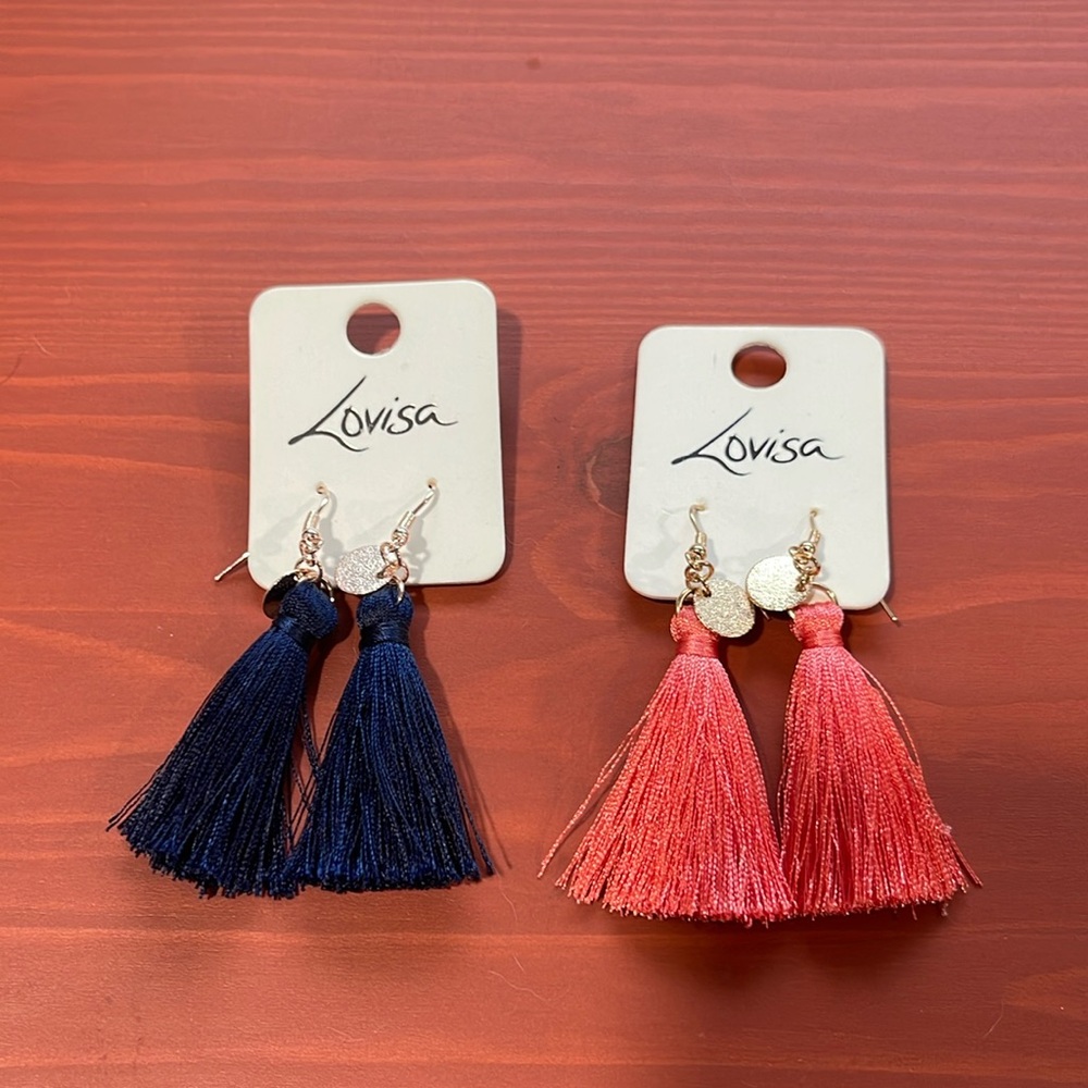Earrings two pair